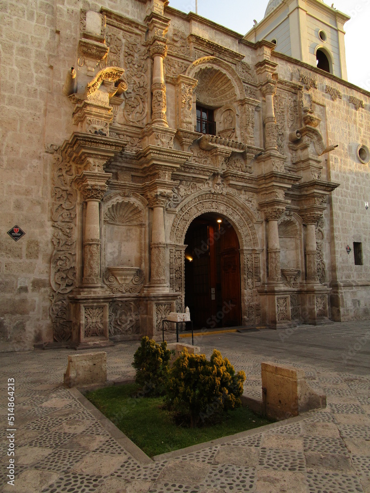 Naklejka premium Iglesia San Agustín
