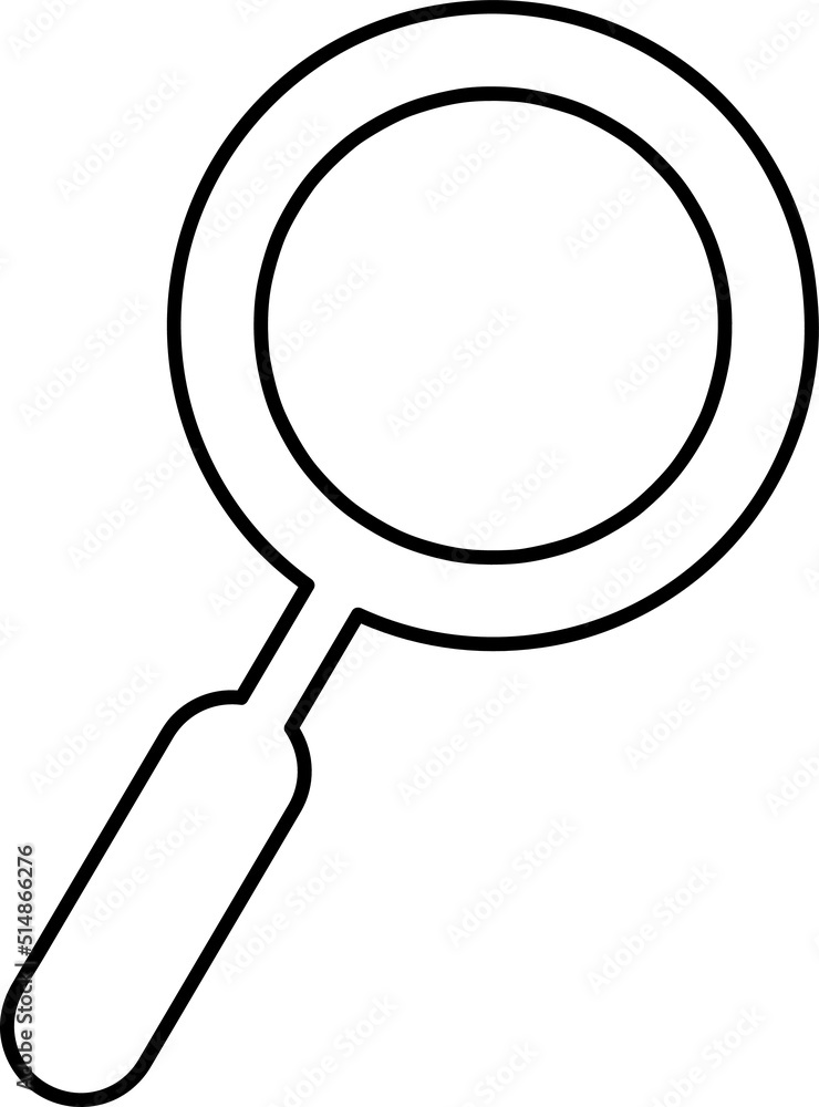 Magnify Glass Symbol Icon Vector Design Illustration line art.eps Magnify Glass Symbol Icon Vector Design Illustration line art.eps