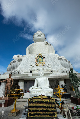 Statue of big buddha  Phuket  Thailand.