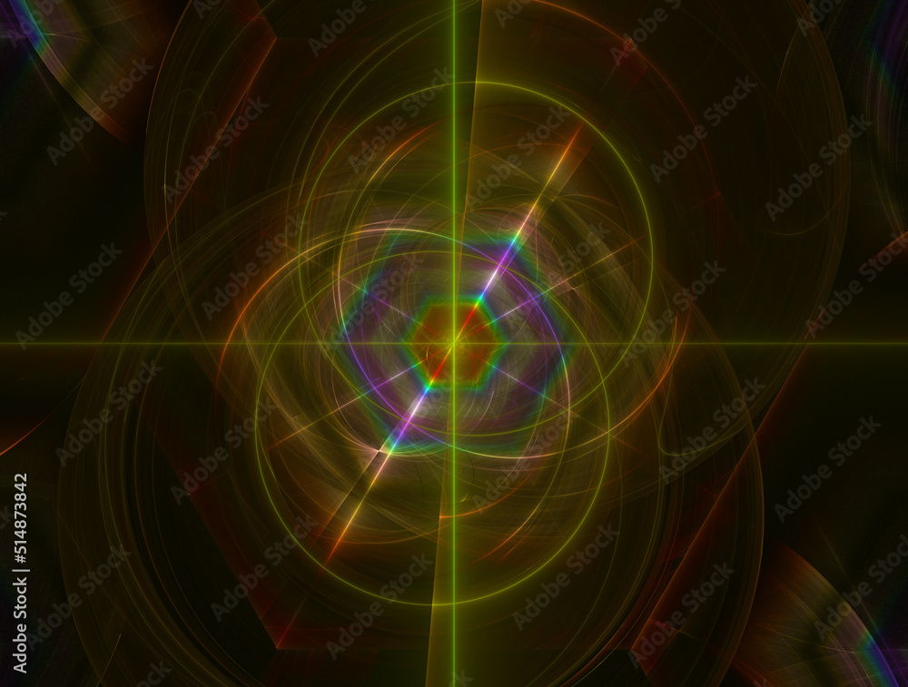 Obraz premium Imaginatory fractal abstract background Image