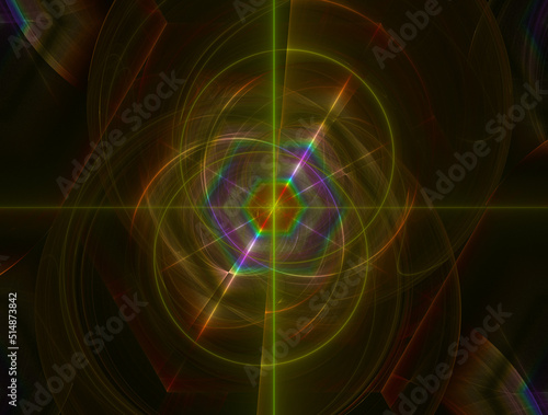 Imaginatory fractal abstract background Image