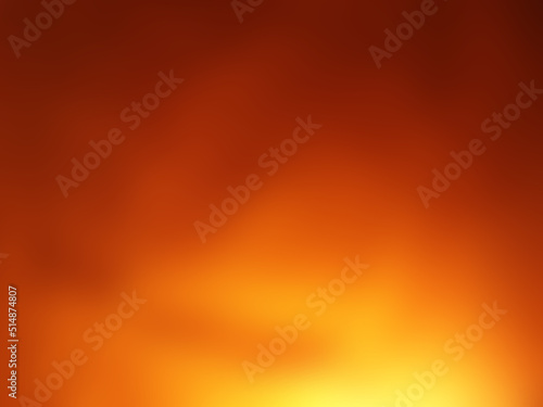 abstract orange blur illustration background with black gradient,Excelent as background for writing,orange fire background.