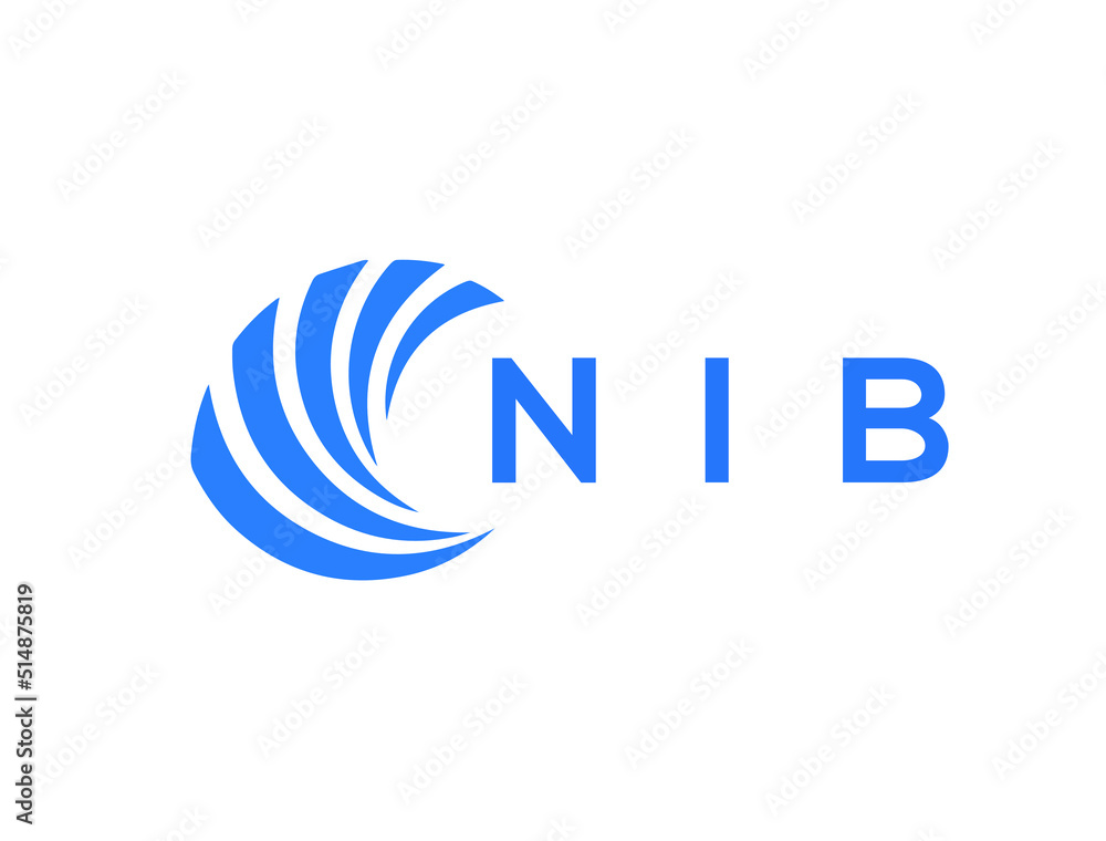 NIB Flat accounting logo design on white background. NIB creative initials Growth graph letter logo concept. NIB business finance logo design.
NIB Flat accounting logo design on white background. NIB creative initials Growth graph letter logo concept. NIB business finance logo design.