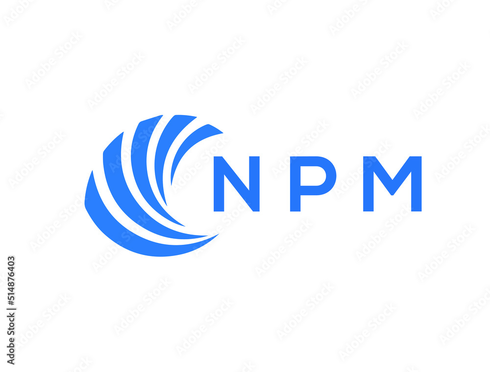 NPM Flat accounting logo design on white background. NPM creative initials Growth graph letter logo concept. NPM business finance logo design.
NPM Flat accounting logo design on white background. NPM creative initials Growth graph letter logo concept. NPM business finance logo design.