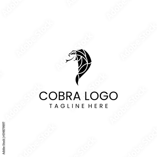 Cobra logo design icon template