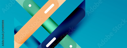 Background overlapping lines. Dynamic lines abstract wallpaper. Straight lines composition vector illustration for wallpaper banner background or landing page