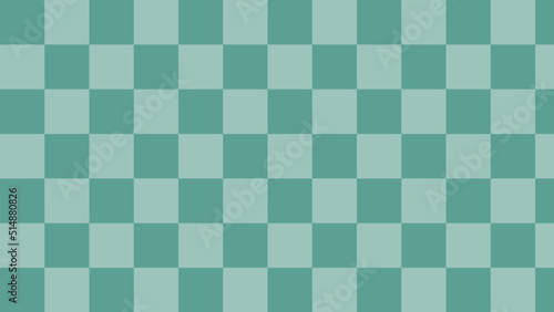 cute green checkers, gingham, plaid, checkerboard pattern background illustration, perfect for wallpaper, backdrop, postcard, and background for your design