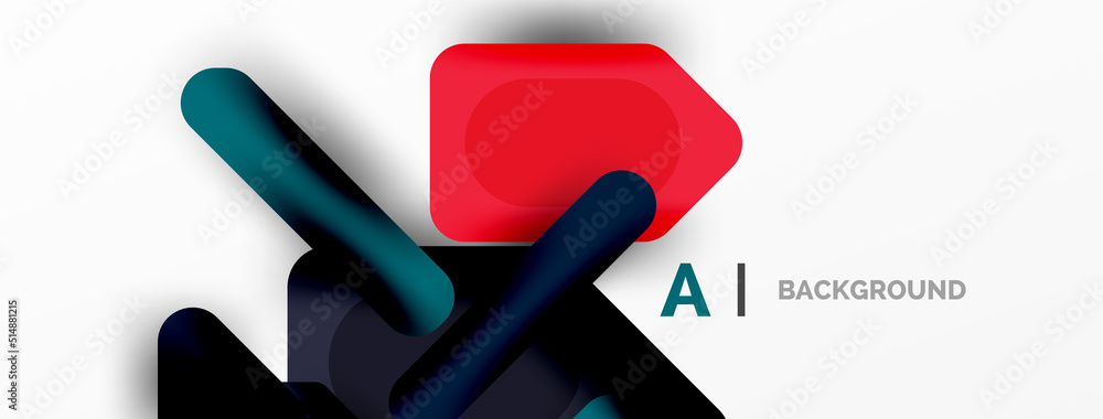 Colorful geometric shapes lines, squares and triangles. Abstract background for wallpaper, banner or landing page Colorful geometric shapes lines, squares and triangles. Abstract background for wallpaper, banner or landing page