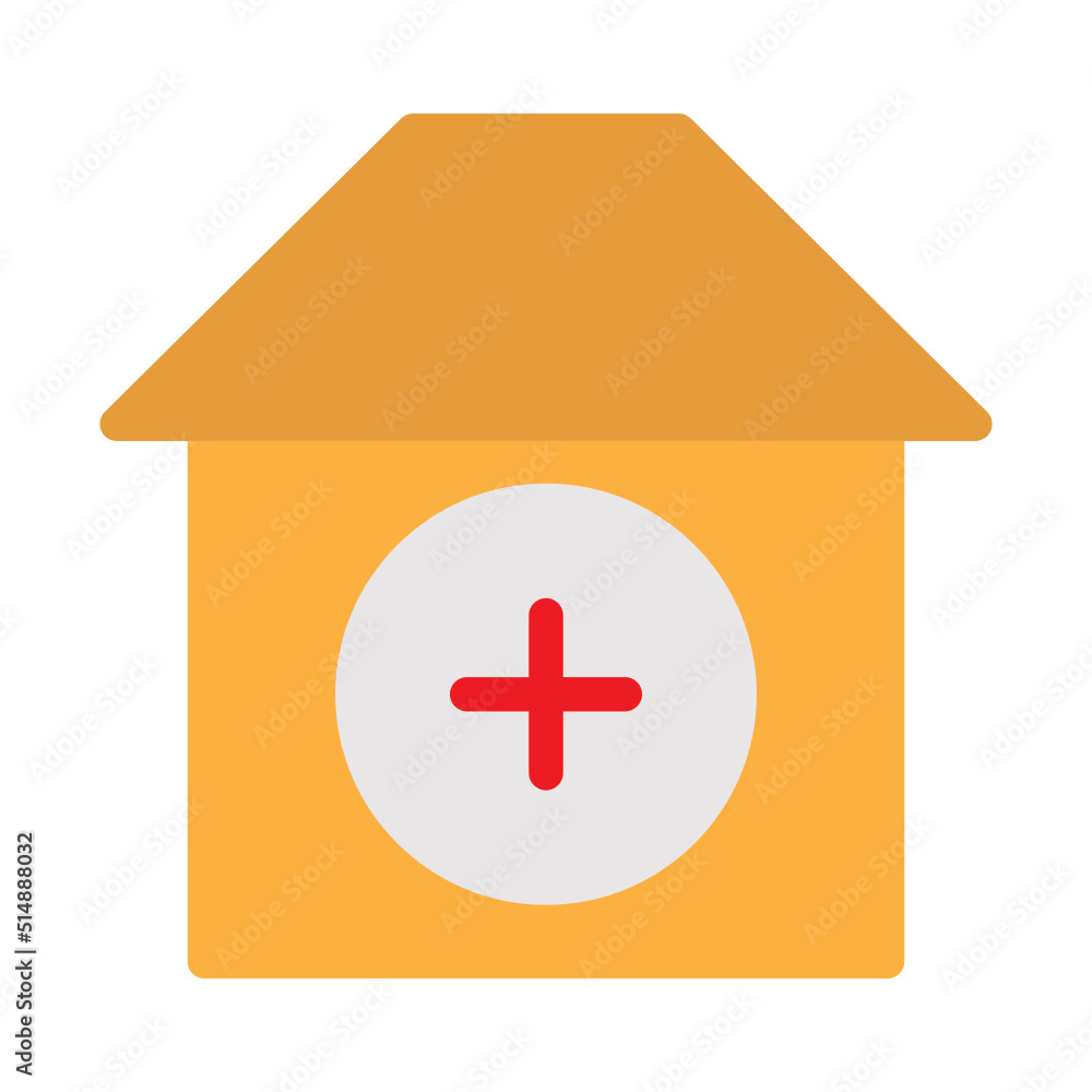 Obraz premium hospital icon