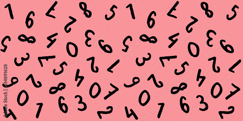 template with the image of keyboard symbols. a set of numbers. Surface template. Banner for insertion into site. pastel purple red background template with the image of keyboard symbols. a set of numbers. Surface template. Banner for insertion into site. pastel purple red background