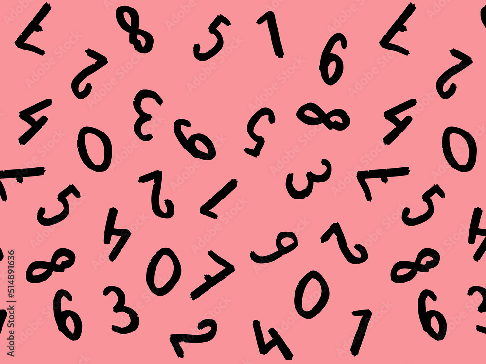 template with the image of keyboard symbols. a set of numbers. Surface template. pastel purple red background template with the image of keyboard symbols. a set of numbers. Surface template. pastel purple red background