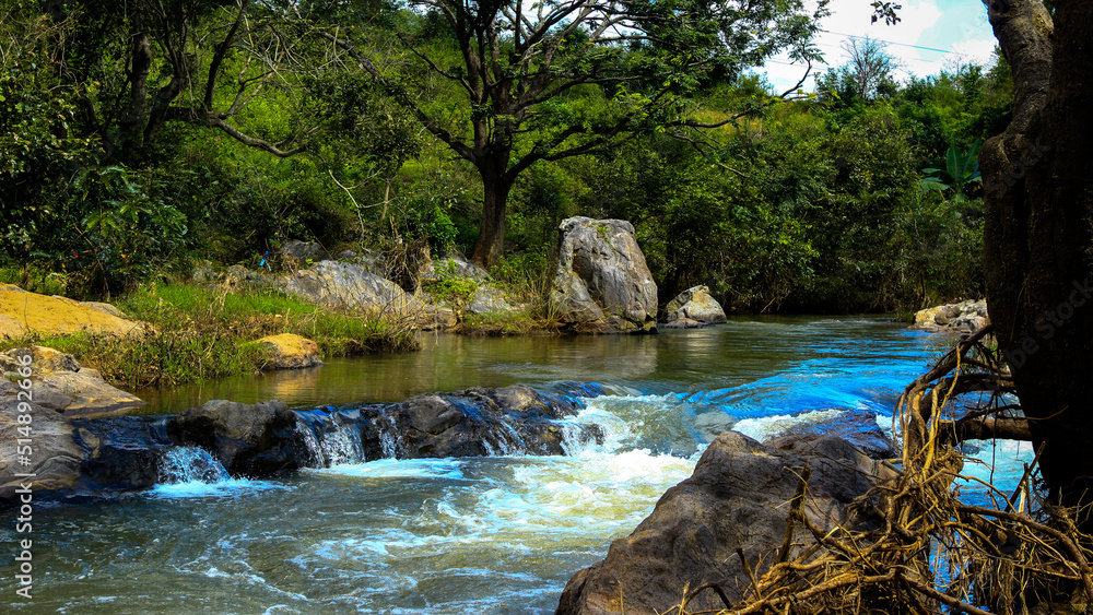 Naklejka premium waterfall