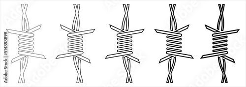Barbed Wire Icon Y_2201001