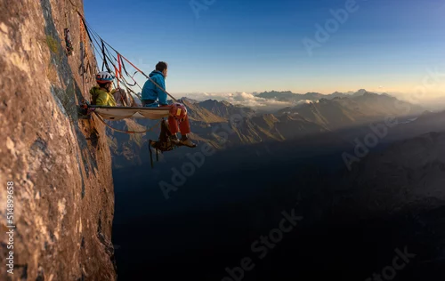 Obraz Relaxation after an adventurous day