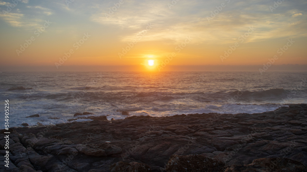 Ocean view of the south coast of South Africa Ocean view of the south coast of South Africa
