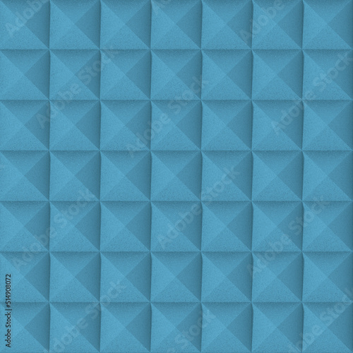 Abstract geometric background. Stone texture. triangle or pyramid. Futuristic design element. Square image. 3D drawing. 3D rendering.