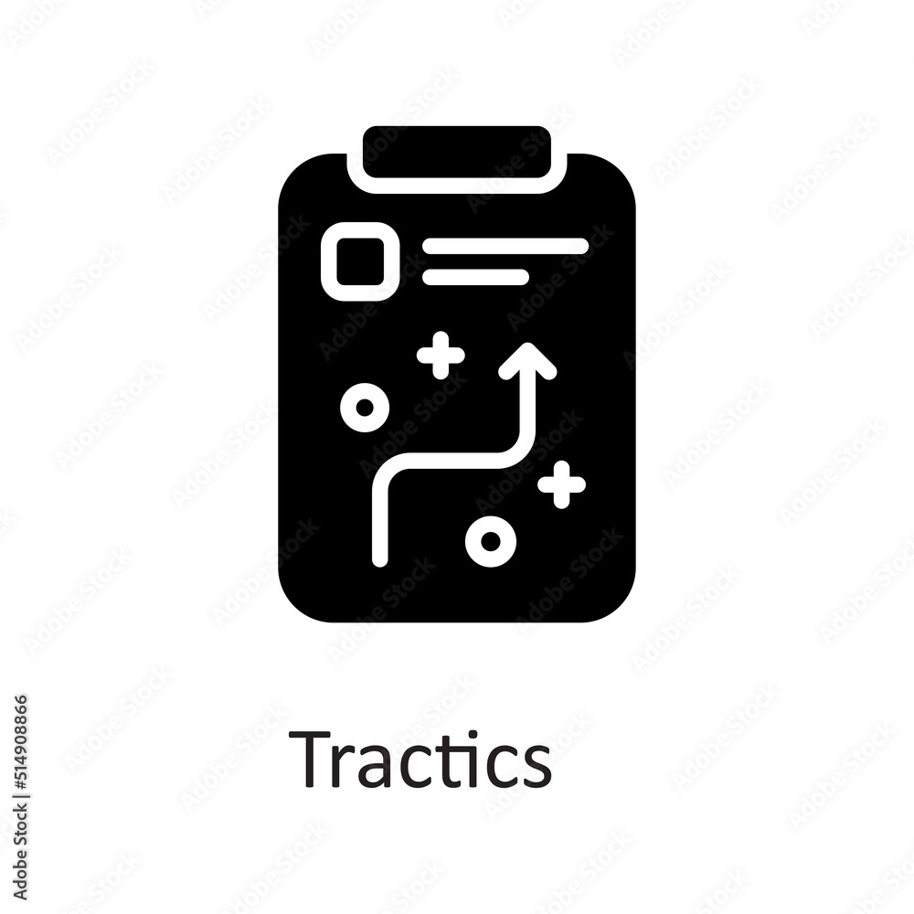 Tactics vector Solid Icon Design illustration on White background. EPS 10 File Tactics vector Solid Icon Design illustration on White background. EPS 10 File