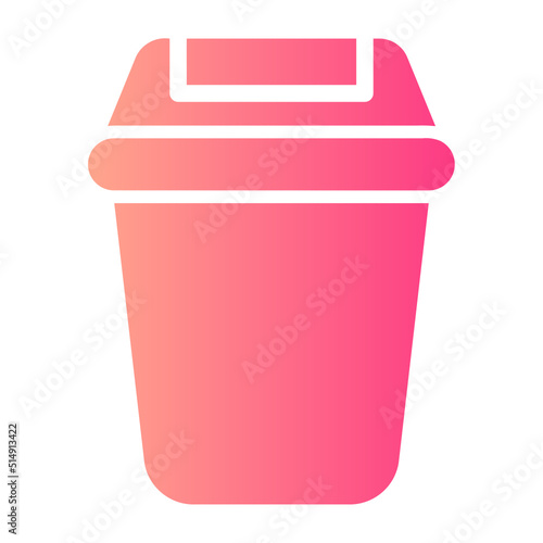 Recycle Bin gradient icon