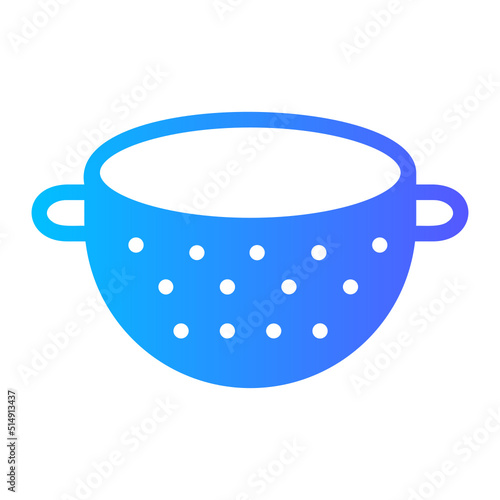 Strainer gradient icon