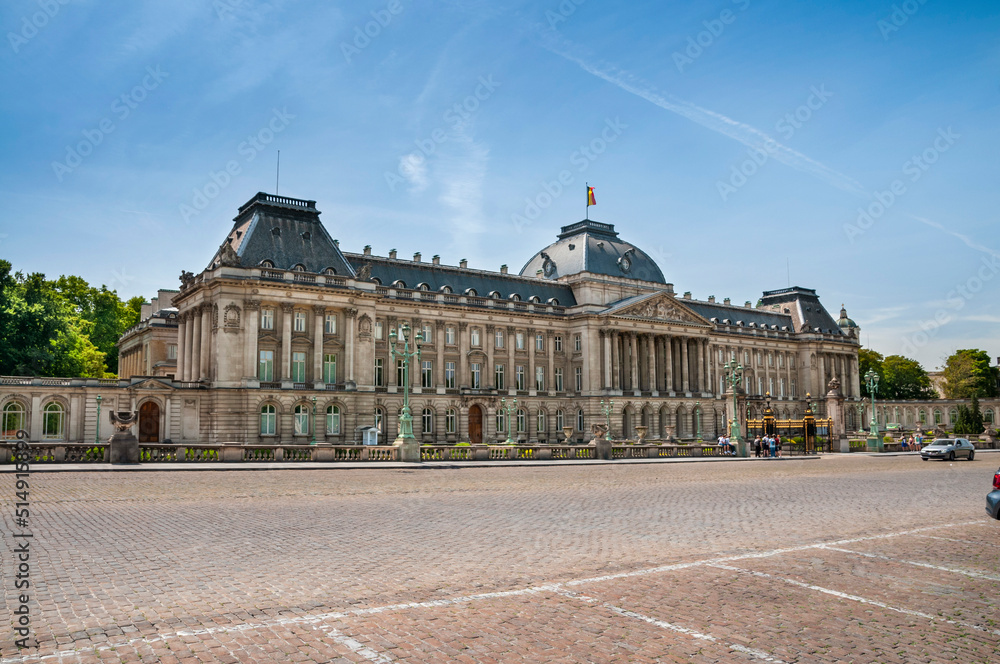 Fototapeta premium Royal Palace of Brussels