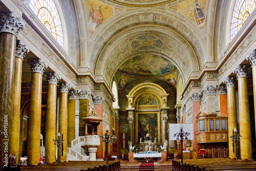 St. Interior of John's Basilica in Eger