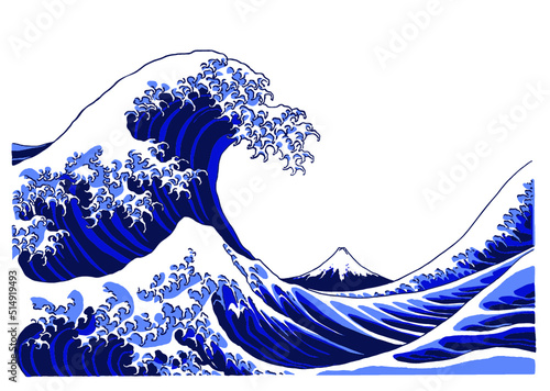神奈川沖浪裏