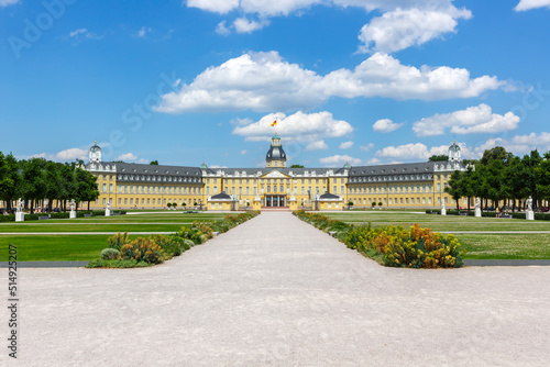 Karlsruhe Castle royal palace baroque architecture travel in Germany