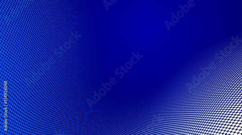 Dotted vector abstract background  dark blue dots in perspective flow  multimedia information theme  big data technology image  cool backdrop.