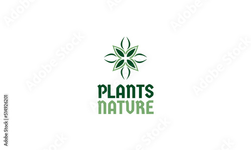 Nature and plants logo design concept. Design for agriculture, gardening, ecology and environment.