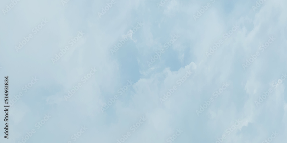 Blurry and fluffy dark clouds covered blue sky background, Bright and fresh cloudy blue sky with heavy clouds, Natural blurry and cloudy sky with watercolor shades, beautiful bright and clear sky.