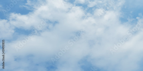 Bright and clear clouds cape covered natural summer seasonal blue sky background  Abstract shinny and fresh summer sky background with clouds  cloudy natural blue sky background for creative design.