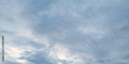 Blurry and fluffy dark clouds covered blue sky background, Bright and fresh cloudy blue sky with heavy clouds, Natural blurry and cloudy sky with watercolor shades, beautiful bright and clear sky.
