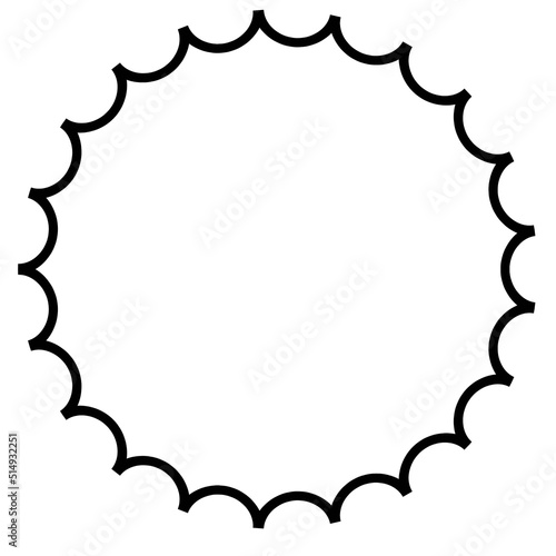 frame made of paper