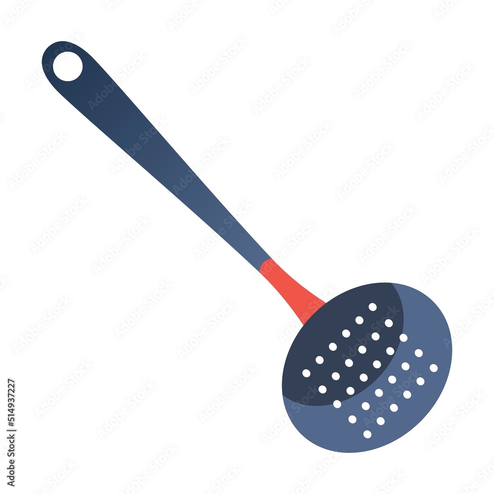 Modern kitchen tool flat icon. Kitchenware, cooking baking utensils isolated vector illustration. Cutlery and kitchen accessories Modern kitchen tool flat icon. Kitchenware, cooking baking utensils isolated vector illustration. Cutlery and kitchen accessories