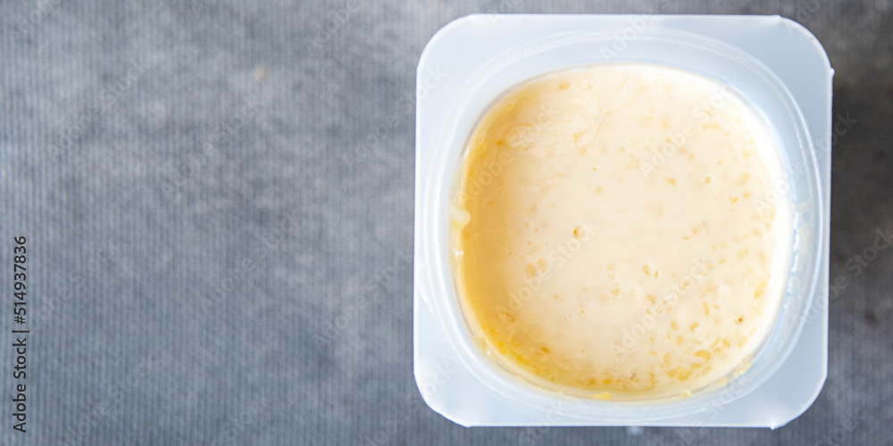 yogurt semoul vanilla milk dessert semolina french food fresh healthy meal food snack diet on the table copy space food background yogurt semoul vanilla milk dessert semolina french food fresh healthy meal food snack diet on the table copy space food background
