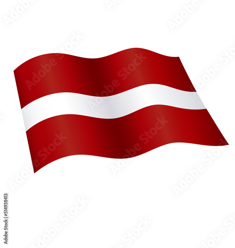 Free Download flying flag of latvia - GFXLoad
