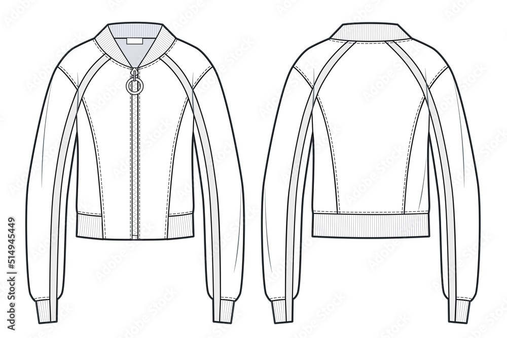 Bomber Jacket Template Stock Photos and Images  123RF