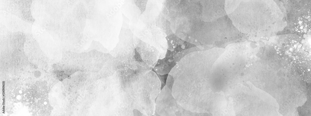 Grey shades gradient watercolor background. Black and white ink effect  water color illustration. Abstract White paper Background texture,  Watercolor marbled painting Chalkboard. Concrete rough texture Stock Vector  | Adobe Stock