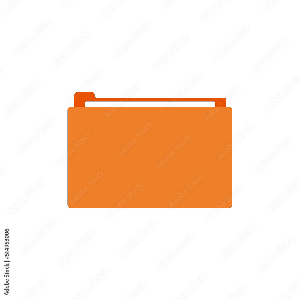 Folder vector icon Folder vector icon