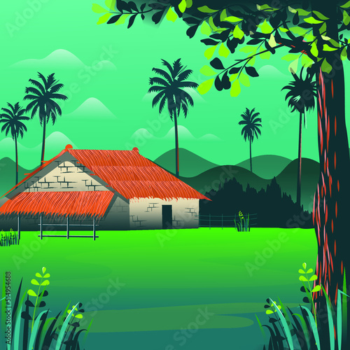 Natural village House 