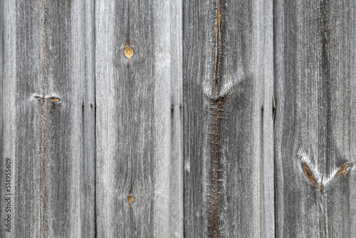 Wood planks background, texture. Cracked old boards. Rough structure. Vintage floor. Light gray wooden table, backdrop, timber pattern. Blank space. Retro style. Fence natural surface.