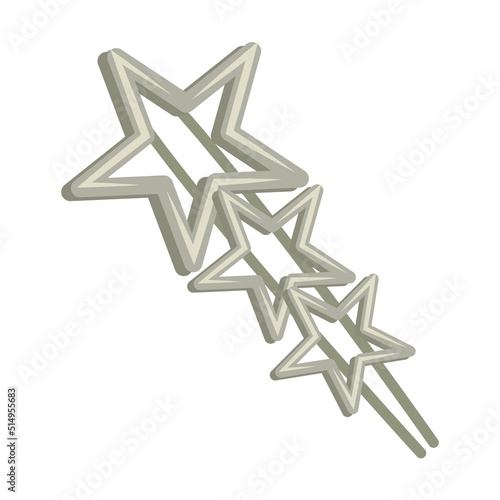 Collection of hair accessories vector illustration. Elastic hair bands and clips, plastic bow, comb, diadem, hairpin isolated on white