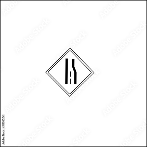 Right lane reduction