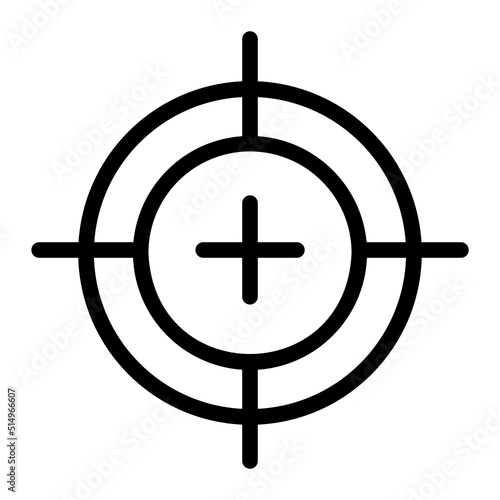 target line icon