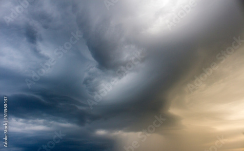 Storm clouds, dramatic sky, nature background