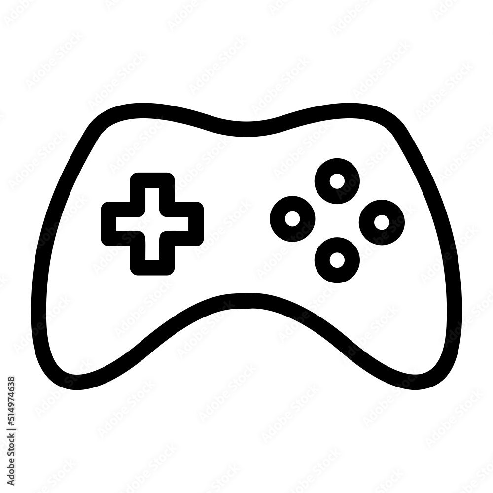 gamepad line icon gamepad line icon