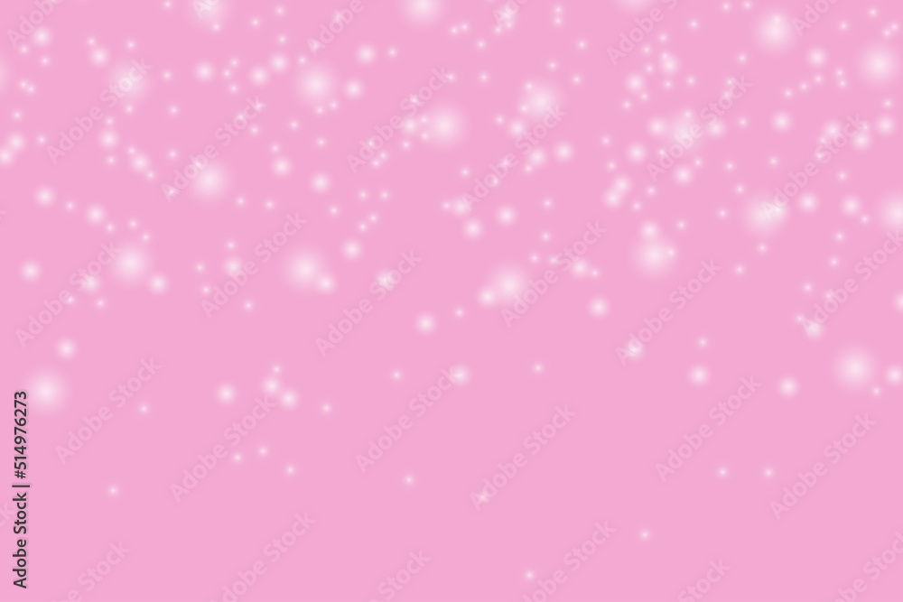Abstract background of stardust particles, silver stars on a pink background Abstract background of stardust particles, silver stars on a pink background