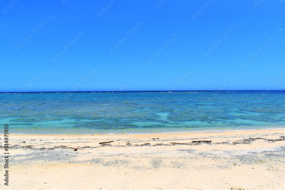 奄美大島,海岸,浜辺,青い,海,砂浜,夏.海水浴,珊瑚,サンゴ,マリンブルー,エメラルドブルー