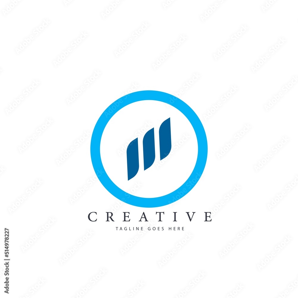Letter M logo icon design template elements Letter M logo icon design template elements