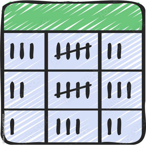 Frequency Table Icon